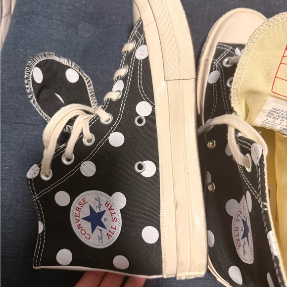 Comme Des Garcons Play X Converse Polka Dot - Picture 7 of 10